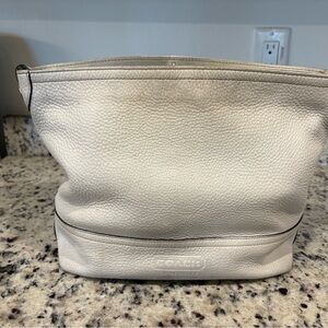 Coach Cream Leather Purse